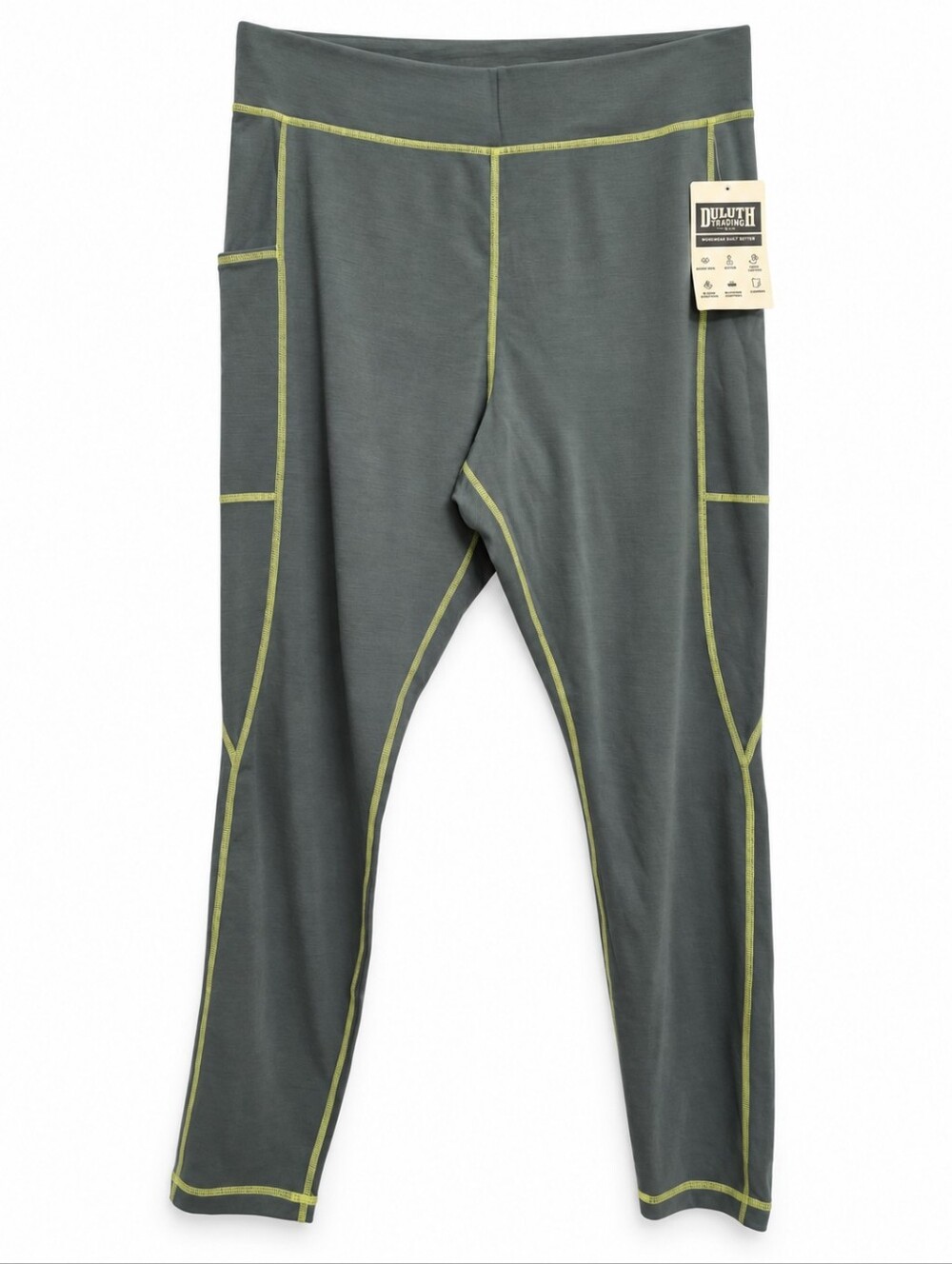 Duluth Trading Wickerino Merino Wool Base Layer Leggings NWT XL